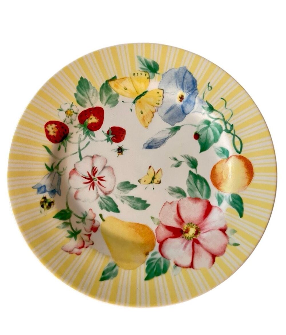 Vintage Pfaltzgraff Atmosphere Grandma's Kitchen Salad Plate 8.25” Set of 2